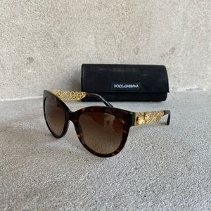 Dolce & Gabbana Floral Filigree Sunglasses